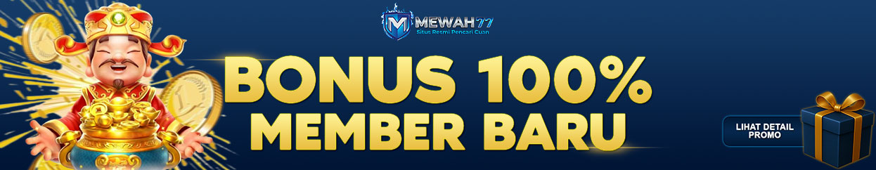 BONUS NEW MEMBER 100%